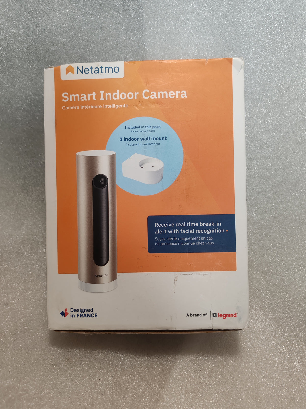 Netatmo Smart Indoor Camera - Telecamera di Sicurezza Interna con Riconoscimento Facciale