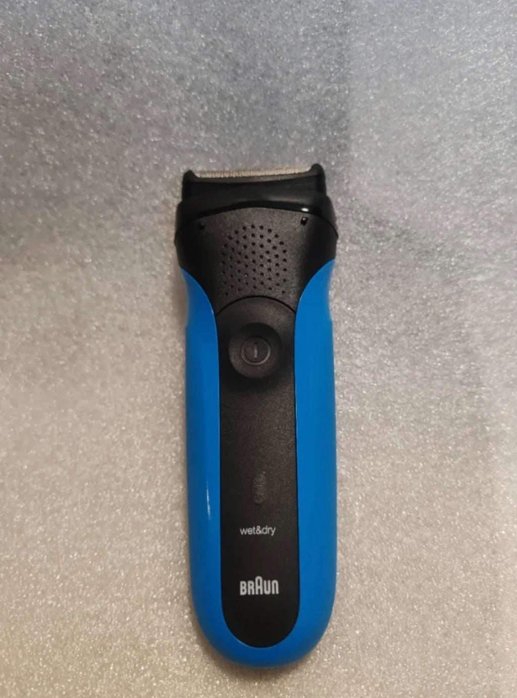 Rasoio Elettrico a Lamina Braun Series 3 Wet & Dry (Modello Blu) - NUOVO (Solo Testata l'Accensione) non