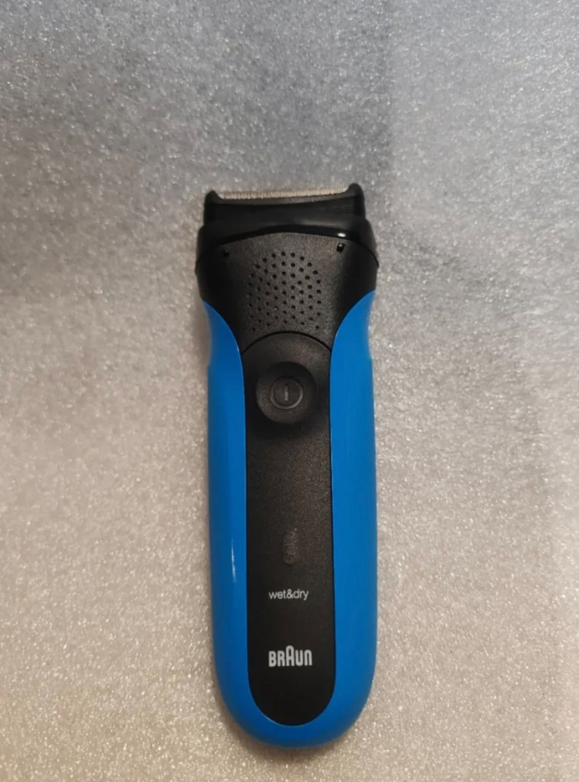 Rasoio Elettrico a Lamina Braun Series 3 Wet & Dry (Modello Blu) - NUOVO (Solo Testata l'Accensione) non
