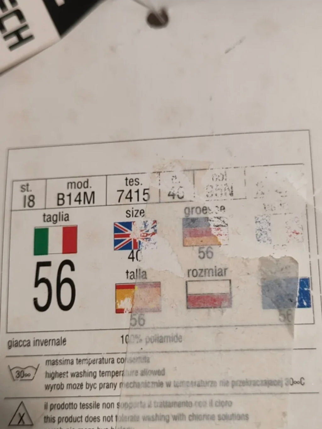 Giacca Invernale da Sci Uomo Brugi Extreme Limit Blu e Grigio - Taglia 56 - Nuova con Cartellino