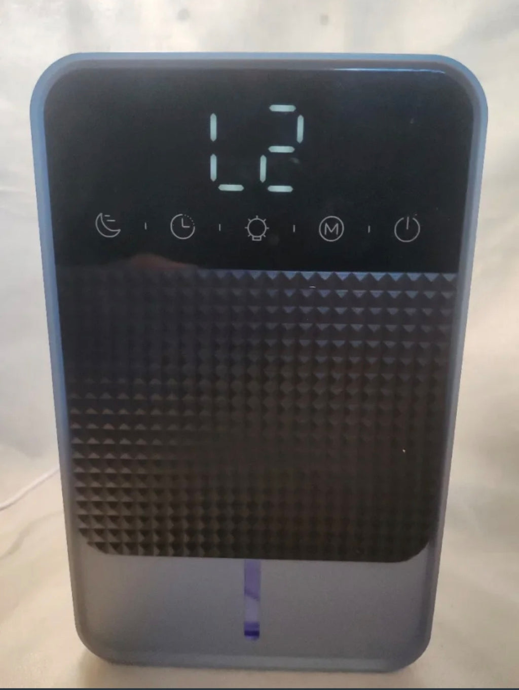 Deumidificatore Portatile Digitale e Silenzioso con Luce LED Multicolor - NUOVO