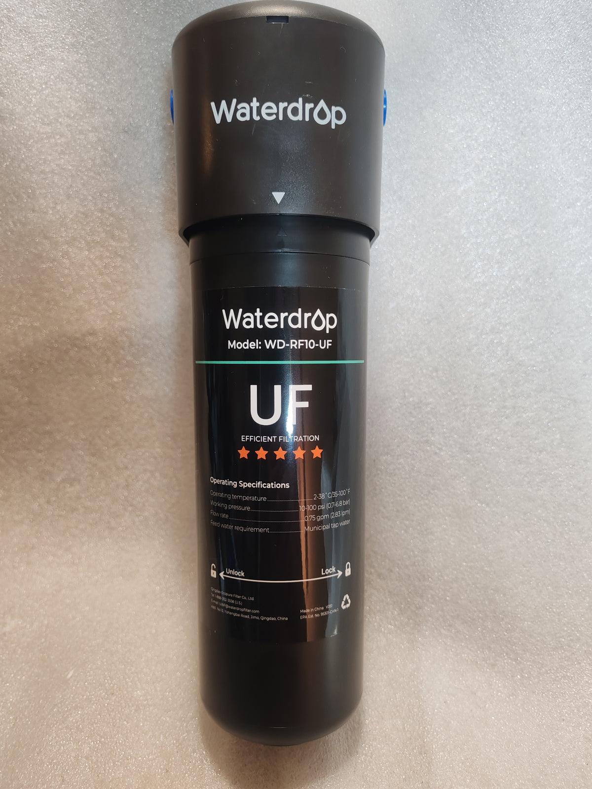 Filtro Acqua Sottolavello Waterdrop 10UA-UF - Modello Più Aggiornato - NUOVO