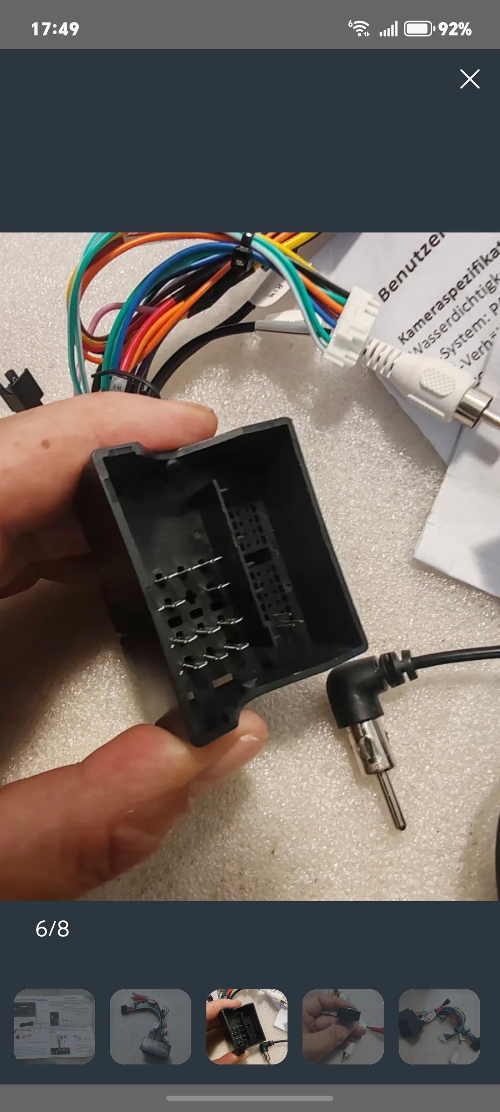 Kit Installazione Autoradio Android Completo: Canbus Raise VW-RZ-08, Cavi Quadlock, Antenna GPS e Chiavi Estrazione - Nuovo