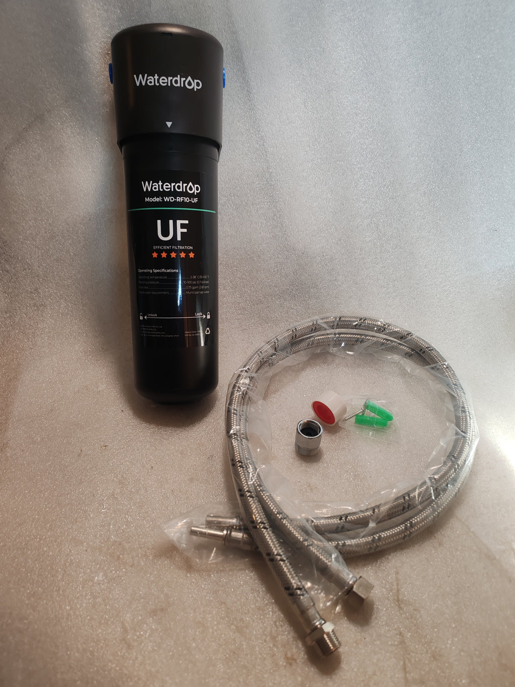Filtro Acqua Sottolavello Waterdrop 10UA-UF - Modello Più Aggiornato - NUOVO
