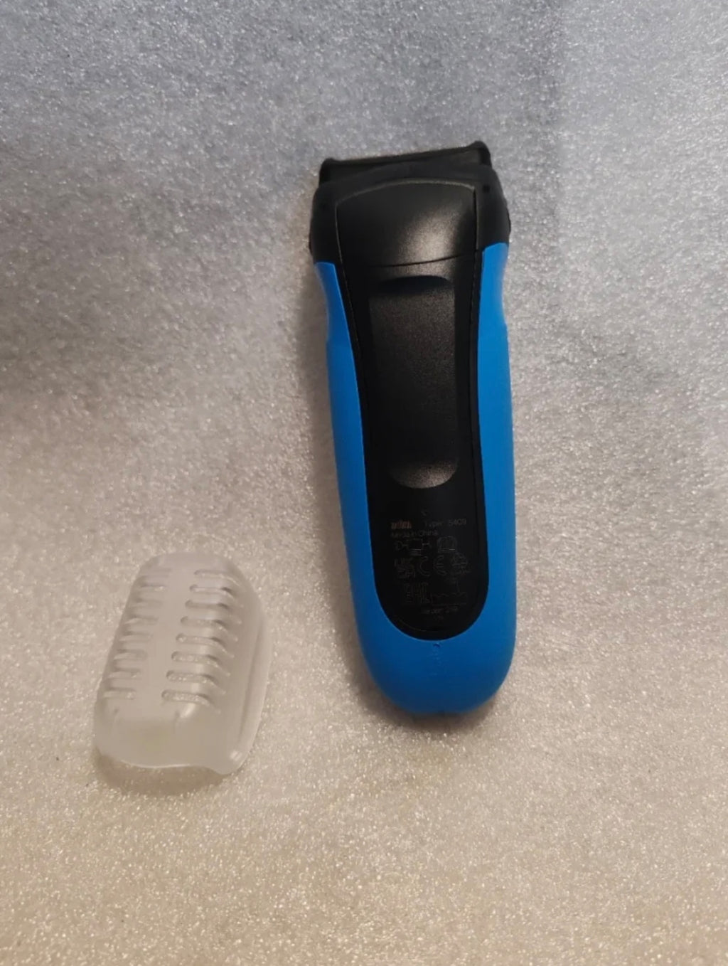 Rasoio Elettrico a Lamina Braun Series 3 Wet & Dry (Modello Blu) - NUOVO (Solo Testata l'Accensione) non
