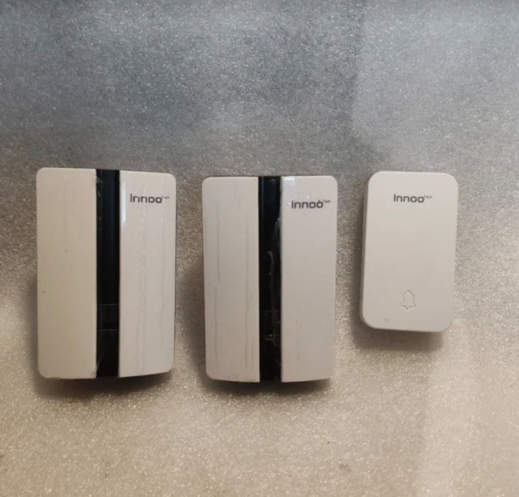 Campanello Wireless Senza Batteria Innoo Tech (1 Pulsante + 2 Ricevitori) - NUOVO