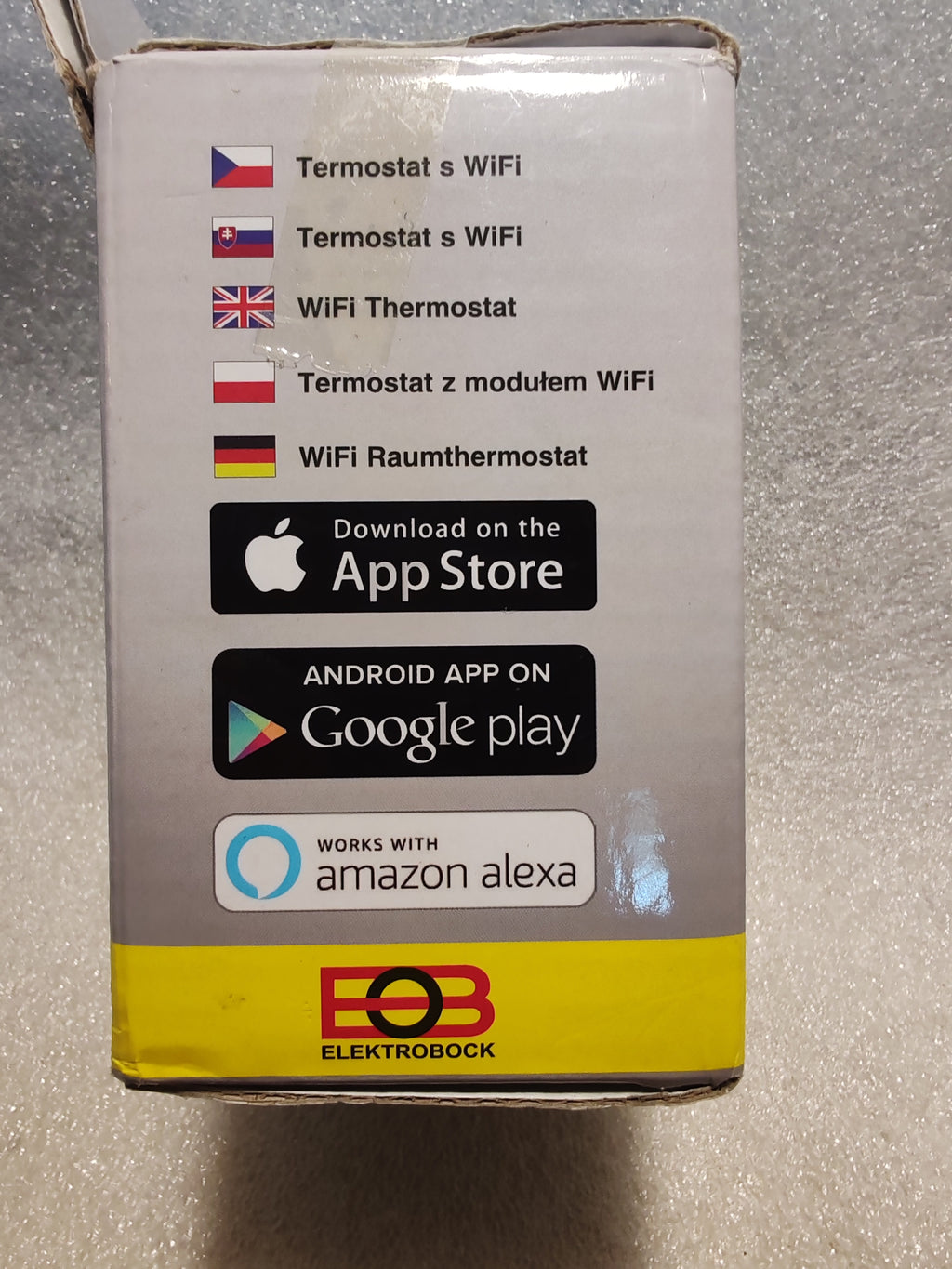 Termostato Digitale Smart Wi-Fi Elektrobock PT740B-EI - Per Riscaldamento a Pavimento