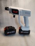 Pistola Idropulitrice Portatile a Batteria 48V Max Ykall - Kit Completo con Doppia Batteria e Valigetta