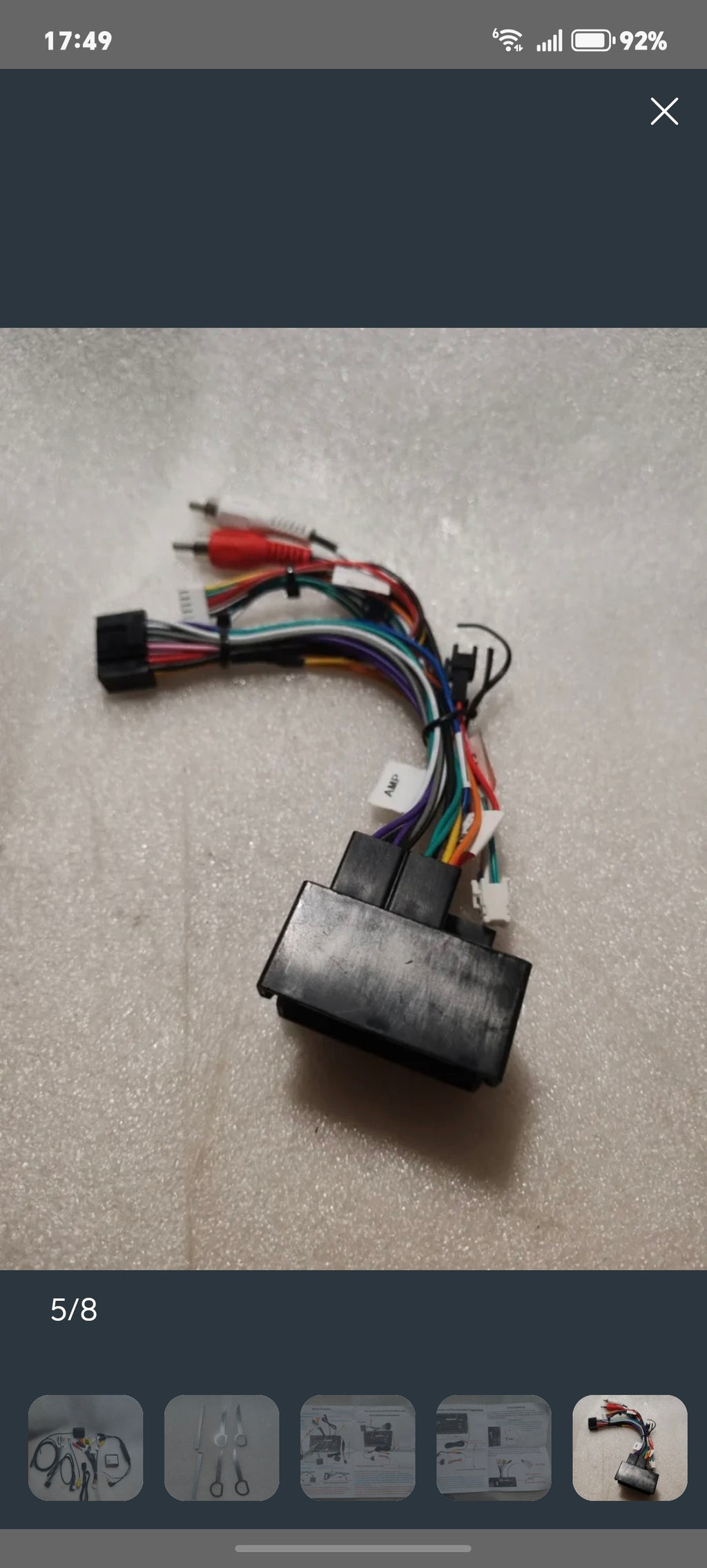 Kit Installazione Autoradio Android Completo: Canbus Raise VW-RZ-08, Cavi Quadlock, Antenna GPS e Chiavi Estrazione - Nuovo