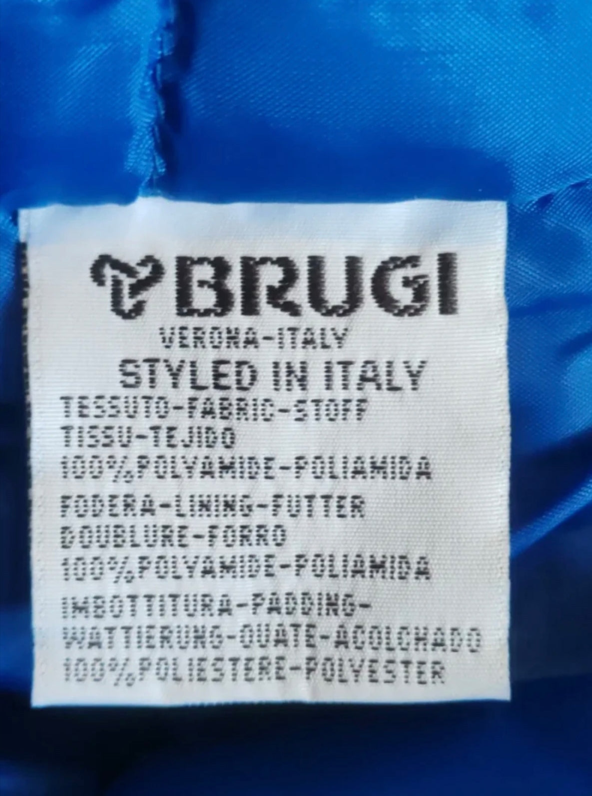 Giacca Invernale da Sci Uomo Brugi Extreme Limit Blu e Grigio - Taglia 56 - Nuova con Cartellino