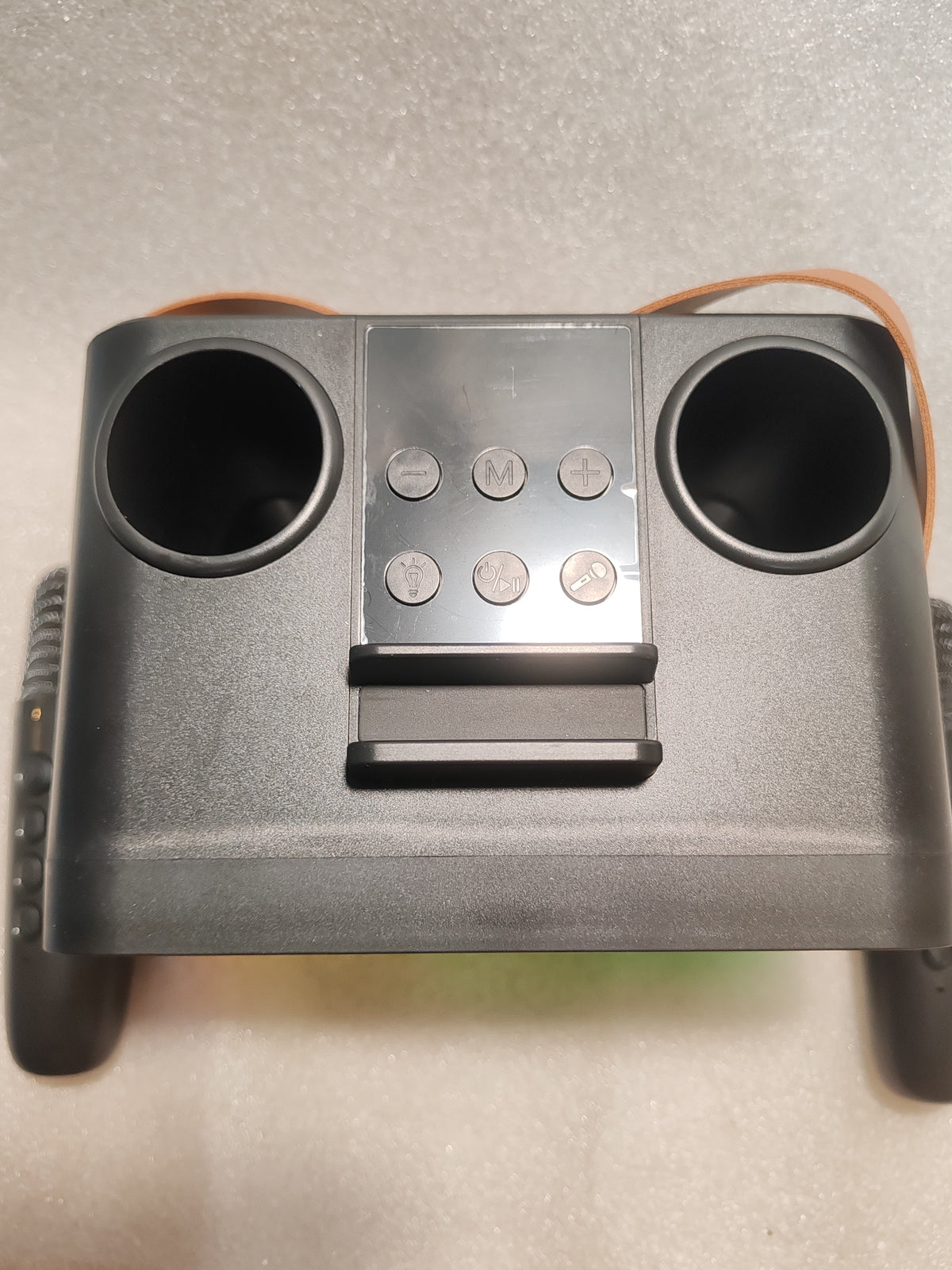 Macchina per Karaoke Portatile Bluetooth K26 con 2 Microfoni Wireless e Luci LED RGB