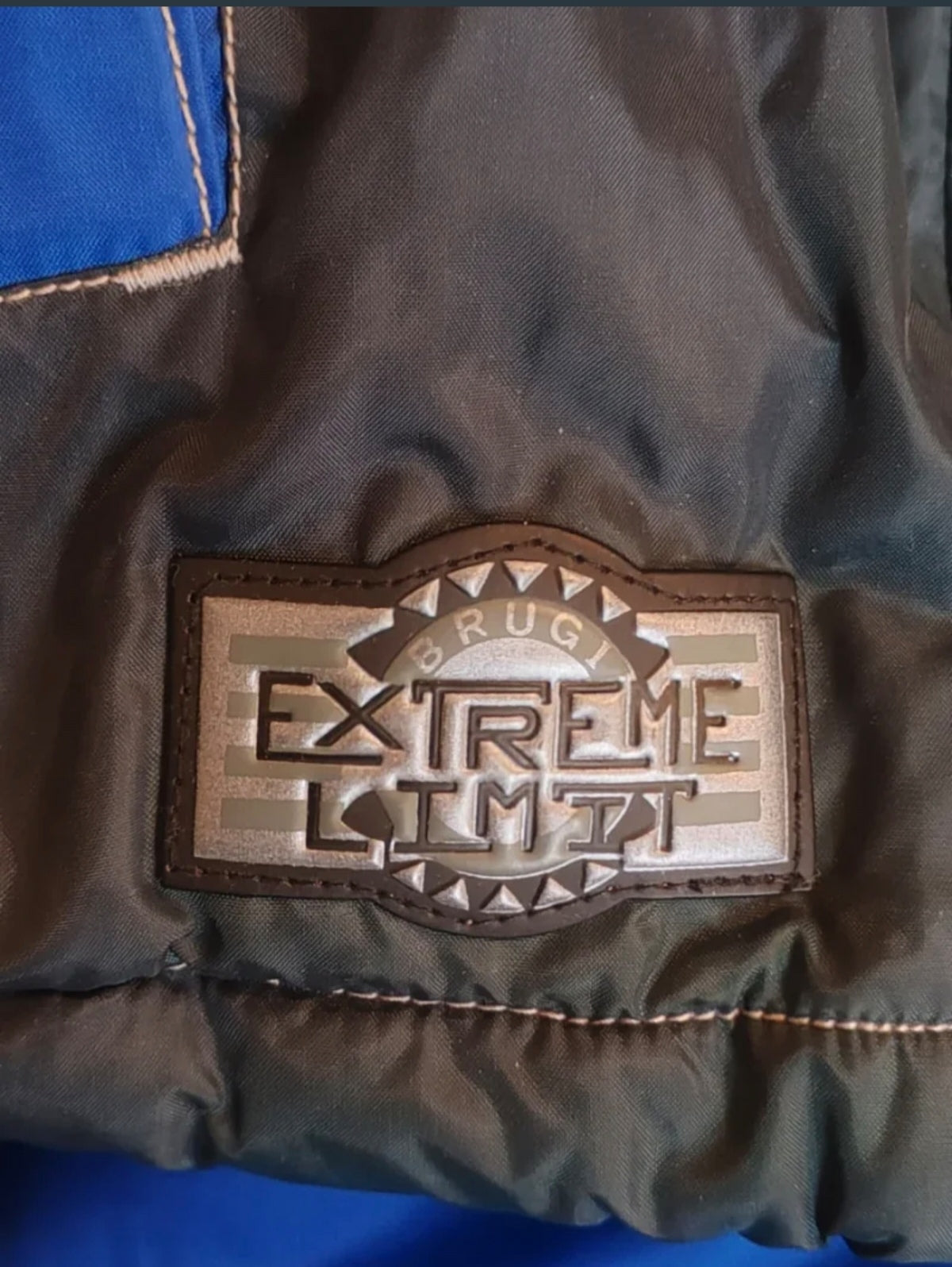 Giacca Invernale da Sci Uomo Brugi Extreme Limit Blu e Grigio - Taglia 56 - Nuova con Cartellino