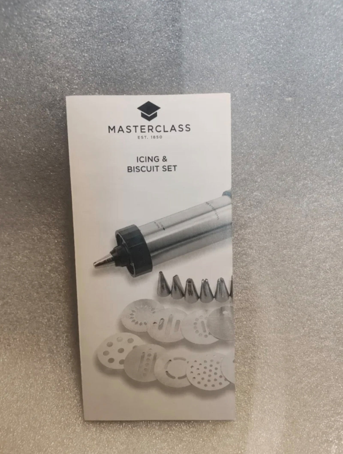 Spara Biscotti e Siringa per Dolci MasterClass Inox (22 Pezzi) - NUOVA