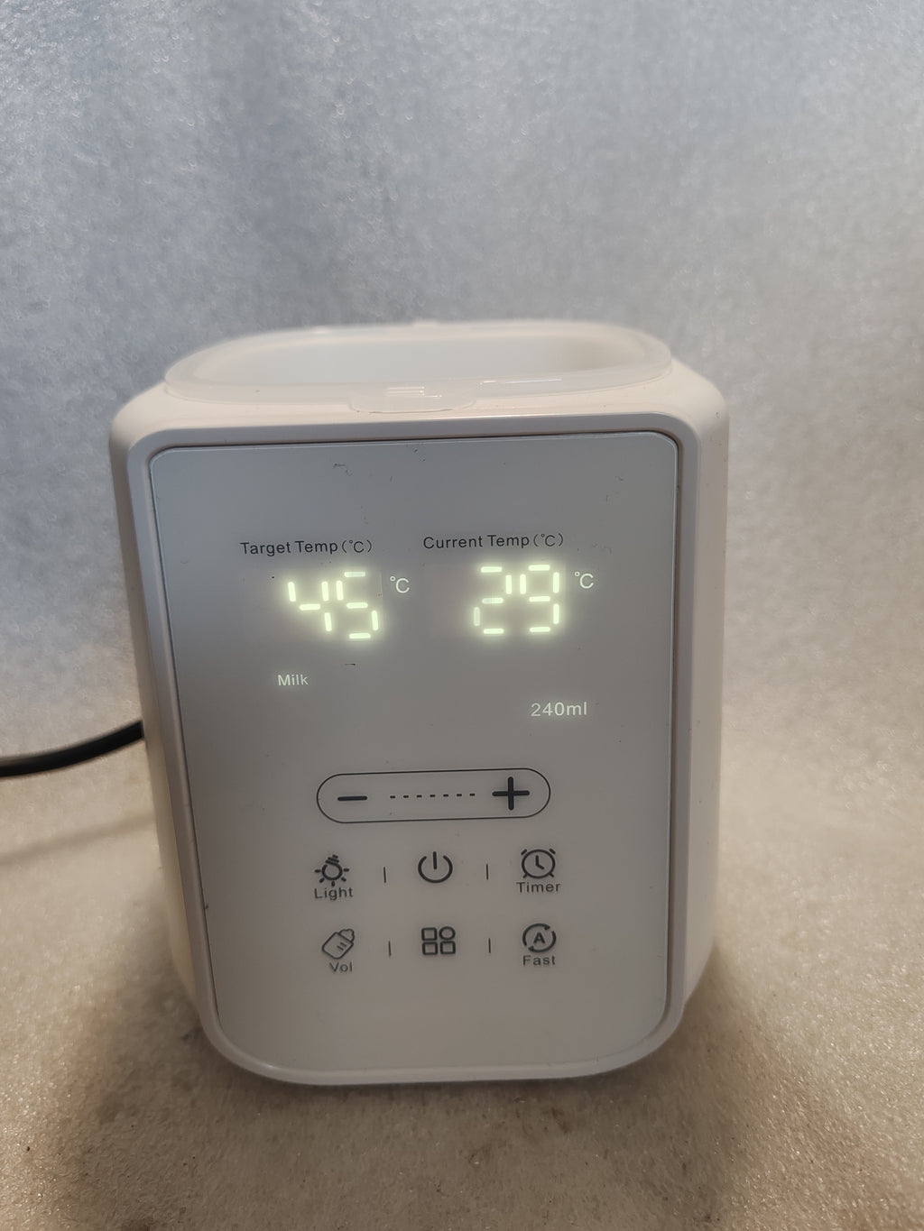Scaldabiberon Digitale Multifunzione - Scaldalatte e Sterilizzatore Rapido Touch Screen