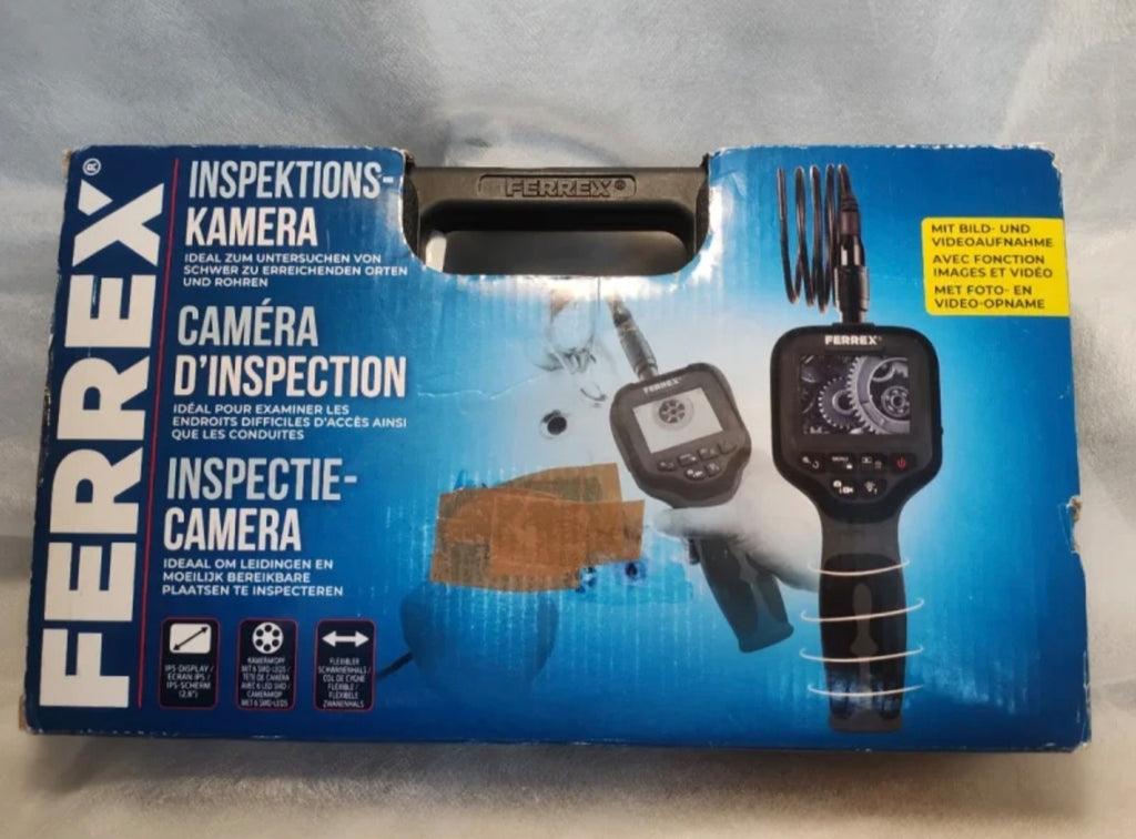 Telecamera da Ispezione Endoscopica Ferrex (Display 2.8" IPS) - NUOVA (Solo Testata)