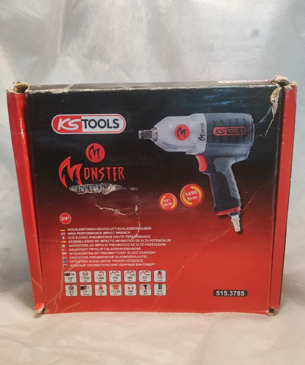 Avvitatore ad Impulsi Pneumatico 3/4" KS Tools MONSTER - Alta Performance (1690 Nm)