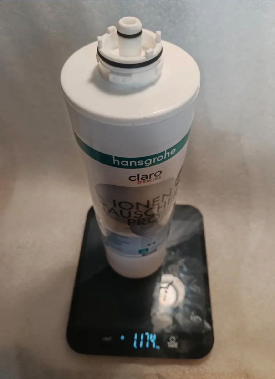 Filtro Scambiatore di Ioni Pro e Carbone Attivo Hansgrohe 76827000 per Aqittura M91 - Nuovo