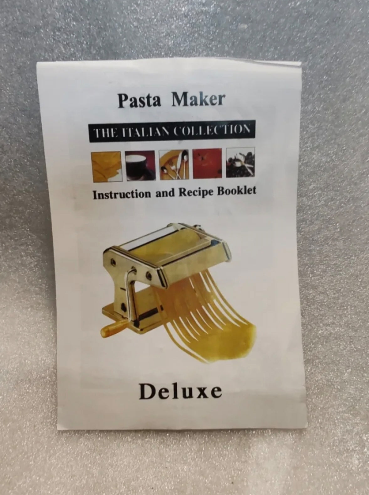Macchina per la Pasta Fresca Manuale Deluxe 150mm - NUOVA
