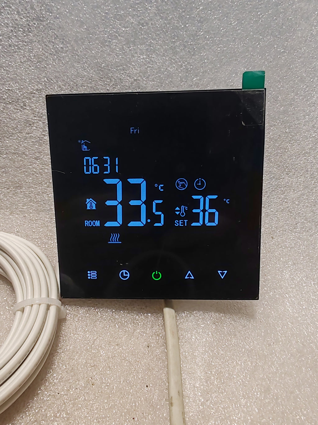 Termostato Digitale Smart Wi-Fi Elektrobock PT740B-EI - Per Riscaldamento a Pavimento