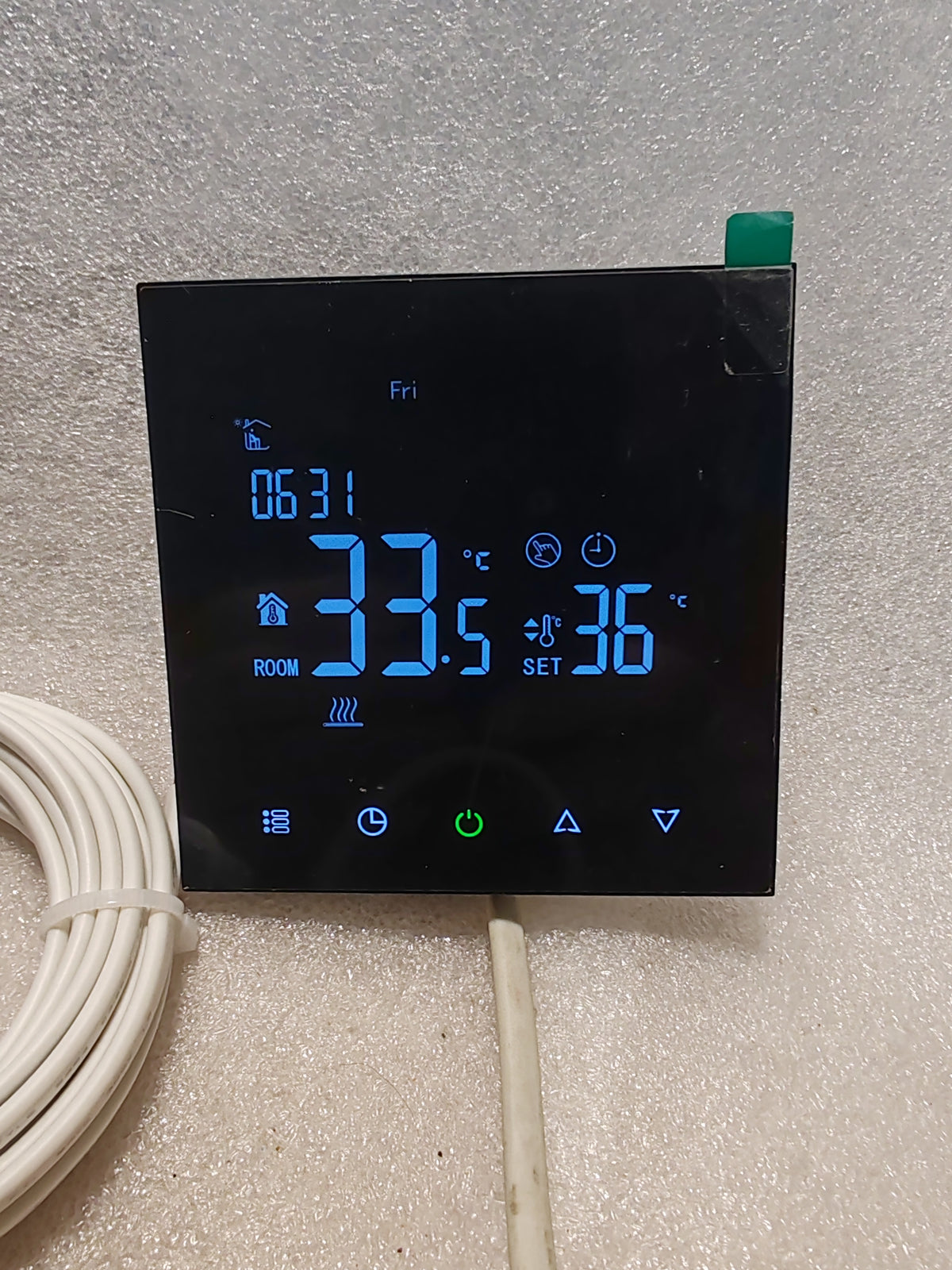 Termostato Digitale Smart Wi-Fi Elektrobock PT740B-EI - Per Riscaldamento a Pavimento