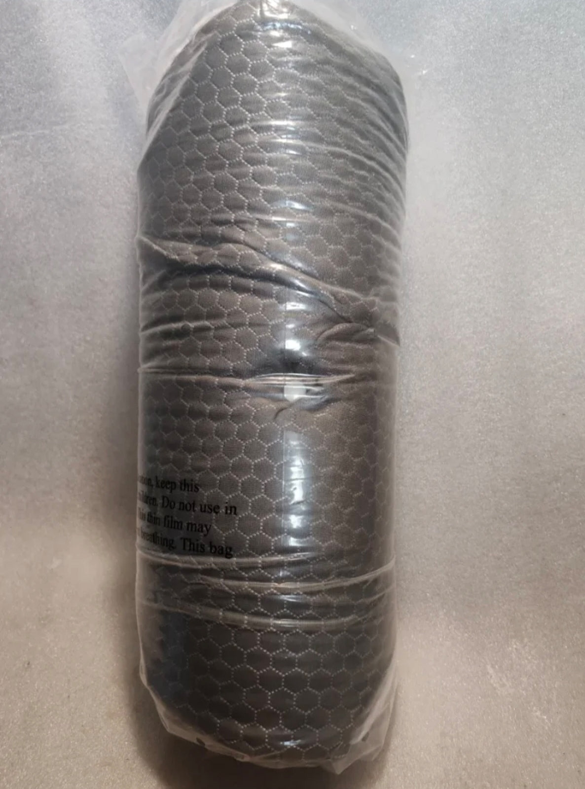 Cuscino Cervicale Ortopedico in Memory Foam Ergonomico Elviros Grigio - Nuovo (Scatola Aperta)